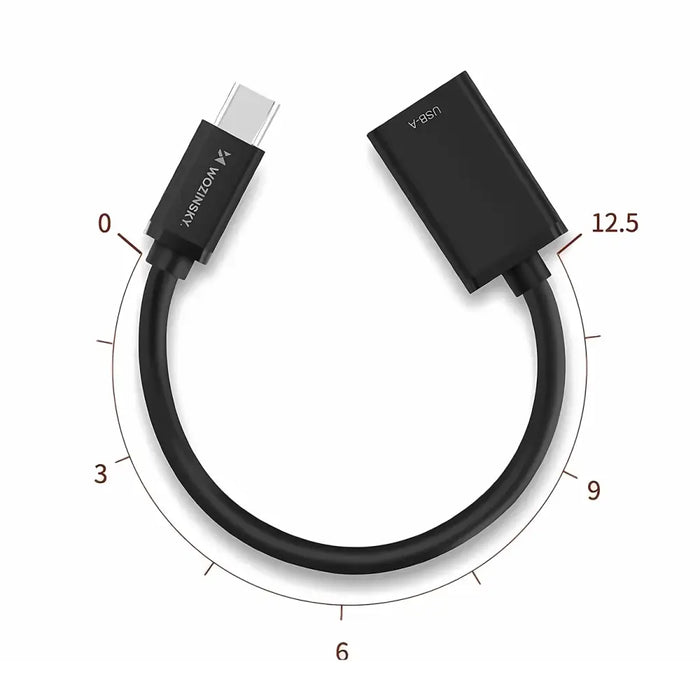 Wozinsky WOTGY1S USB-C 3.0 (мъжки) - USB-A 3.0 (женски) OTG