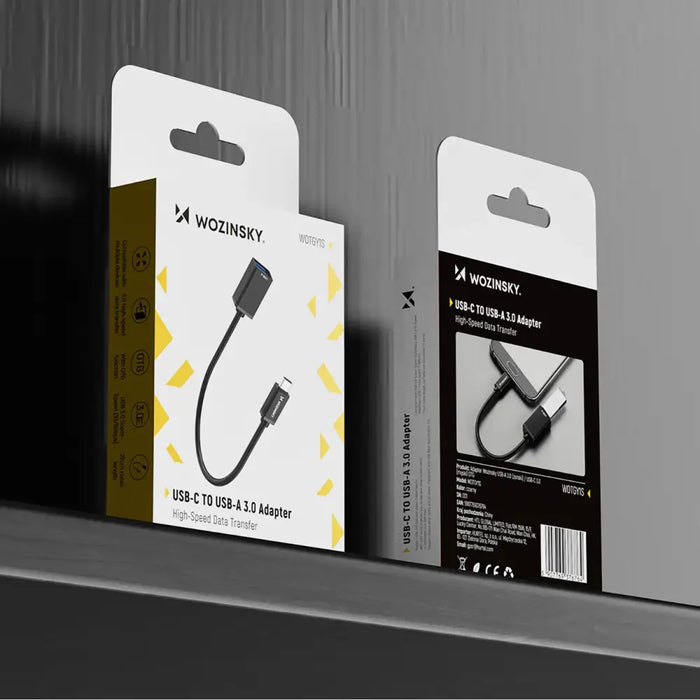 Wozinsky WOTGY1S USB-C 3.0 (мъжки) - USB-A 3.0 (женски) OTG