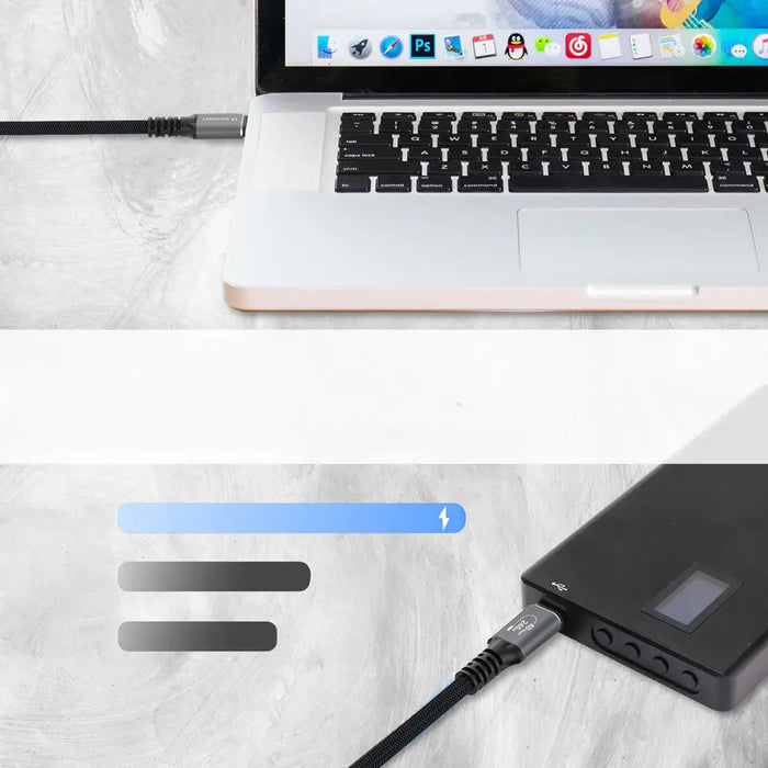 Wozinsky WPS-UY41S USB-C Thunderbolt 4 кабел 240W 1m 4K