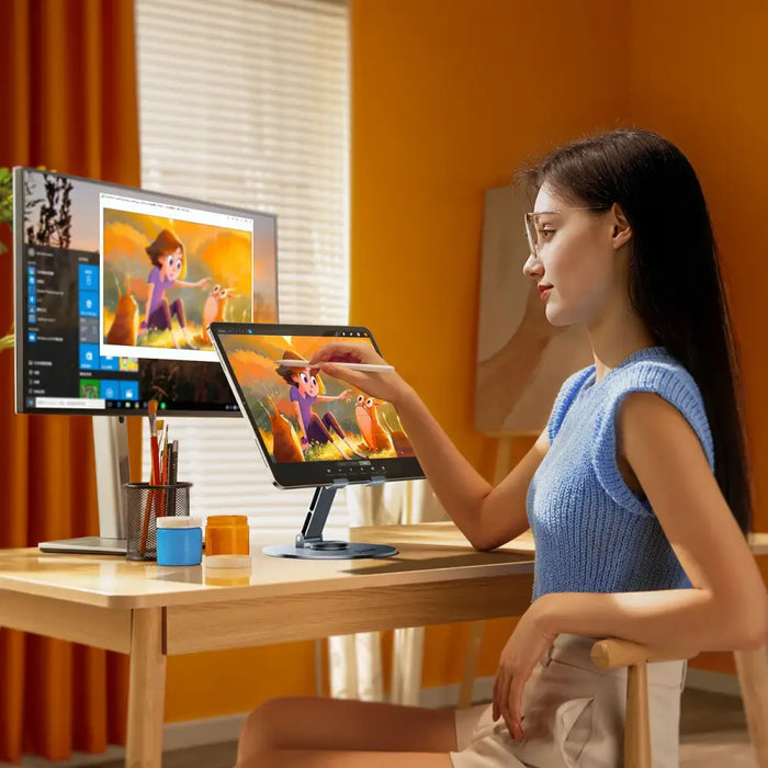 Wozinsky WRS-DSY84SS Въртяща се на 360° алуминиева стойка