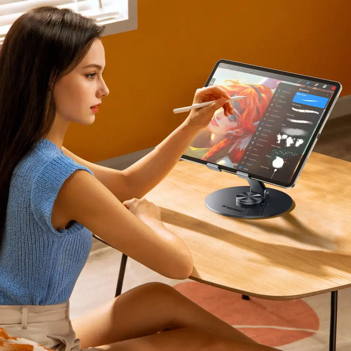 Wozinsky WRS-DSY84SS Въртяща се на 360° алуминиева стойка