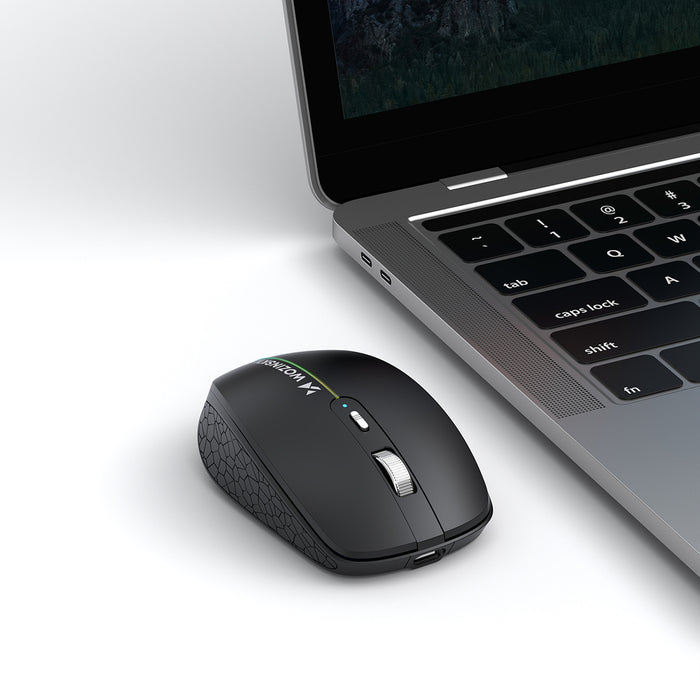 Безжична мишка Wozinsky WMGK-1132 с RGB подсветка - черна