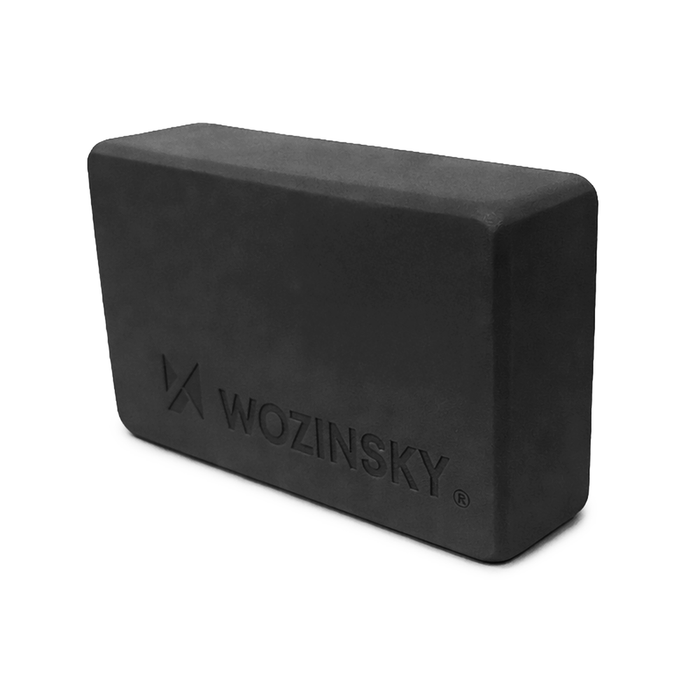 Йога куб Wozinsky WKDJ-B за пилатес и стречинг - черен