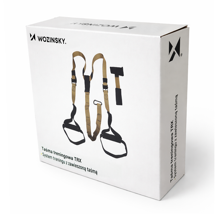 Ластици за упражнения TRX Wozinsky WSTR-01 - каки