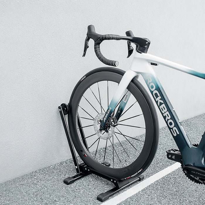 Сгъваема стойка за сервизни велосипеди Wozinsky WSR-01 - черна