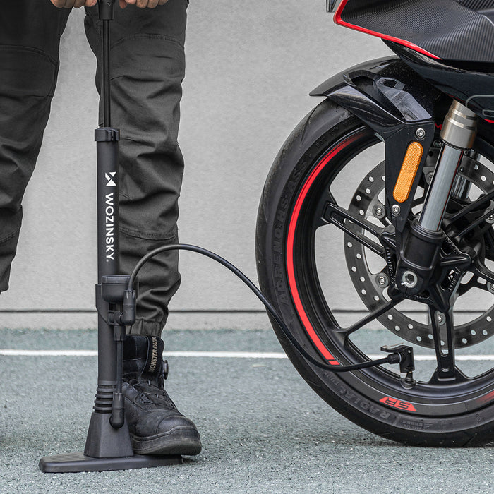 Велосипедна помпа Wozinsky WPR-02 - Черна