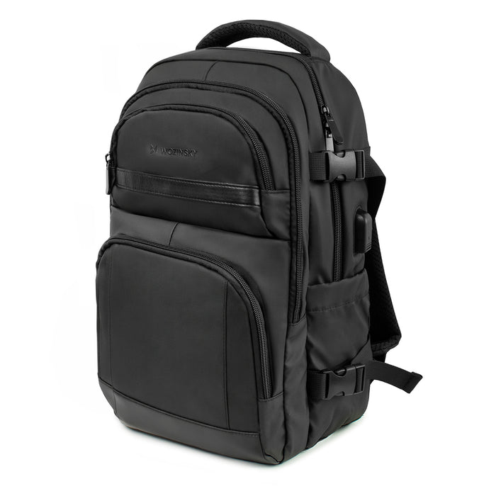 Раница за пътуване Wozinsky WPW-20L с джоб за лаптоп 40x20x25 см за багаж - черна
