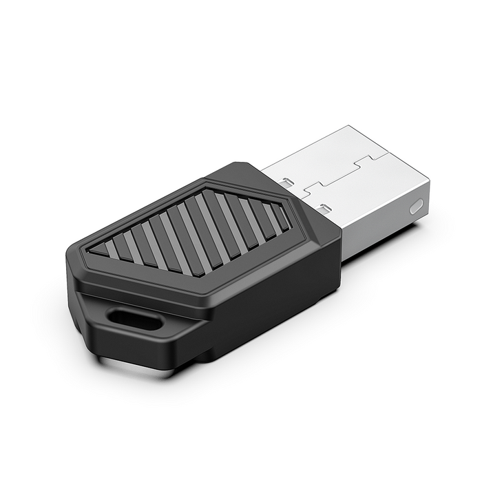 Wozinsky Двубандов USB Wi-Fi 6 адаптер с Bluetooth 5.4 - Черен