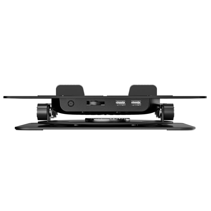 Wozinsky WDCX-X16-AS CoolBase RGB 360° охлаждаща стойка за лаптоп и таблет - черна