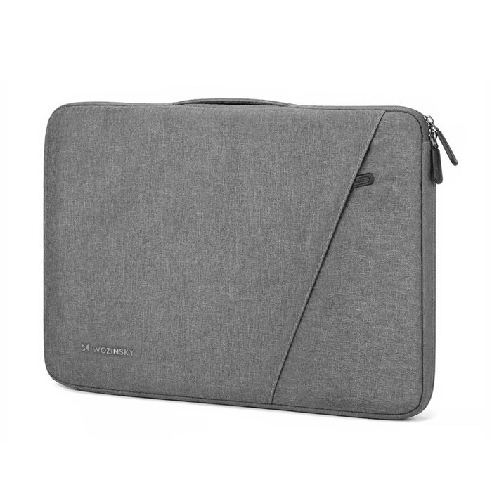Чанта за лаптоп Wozinsky WTNP-17G 17" с прибираща се дръжка - сива
