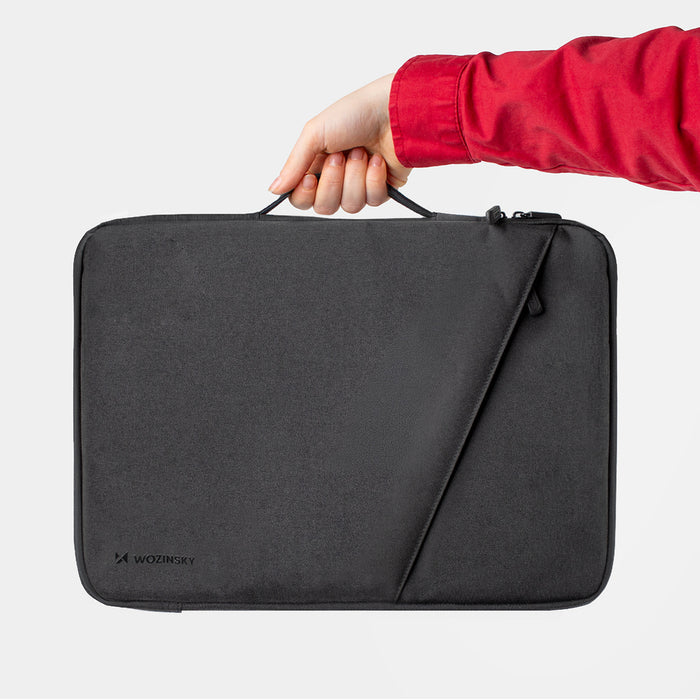 Чанта за лаптоп Wozinsky WTNP-15B 15.6" с прибираща се дръжка - черна