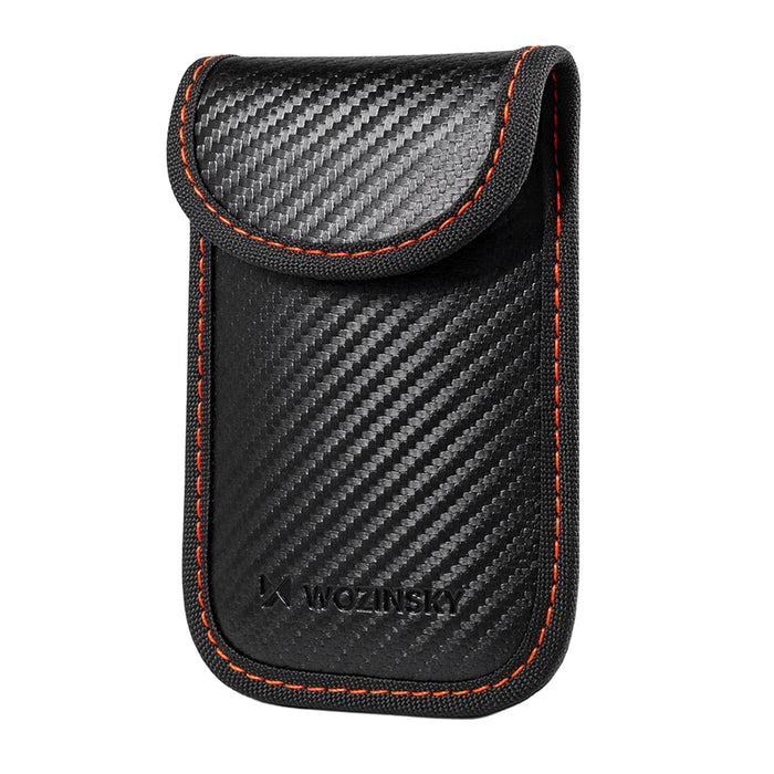 Wozinsky WPB-R14 RFID блокиращ калъф за ключове без ключ 14x9 см - черен