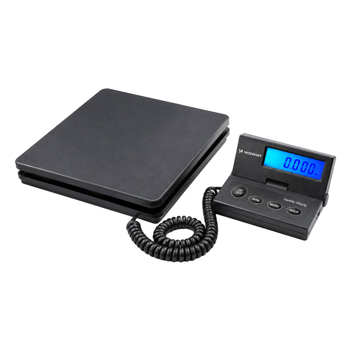 Wozinsky WPP-50 50 кг/2 г товарна пощенска везна - черна
