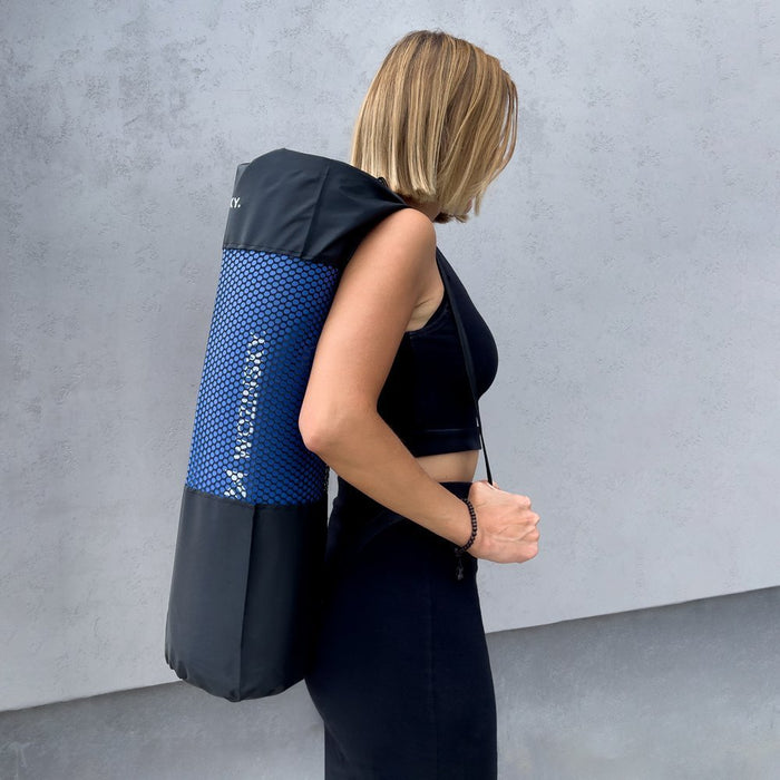 Постелка за упражнения Wozinsky 181 x 63 x 0.9 см дебела гимнастическа постелка за йога, розова