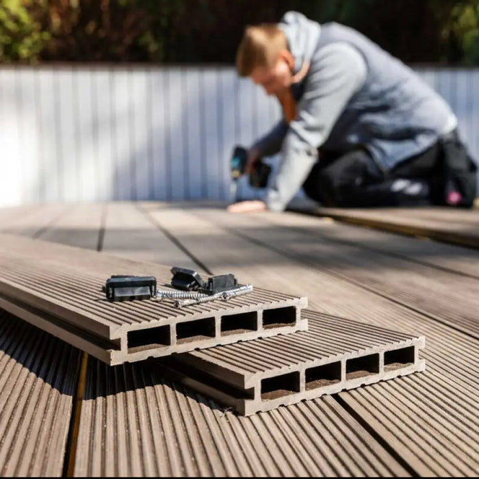 WPC ДЕКИНГ ДЪСКА 200CM ТИК ROSSIMA ForestFeel