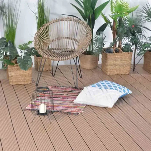 WPC ДЕКИНГ ДЪСКА 200CM ТИК ROSSIMA ForestFeel