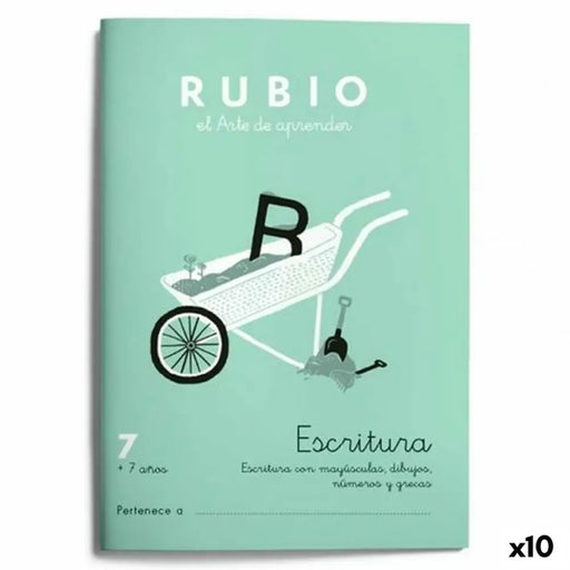 Writing and calligraphy notebook Rubio Nº07 A5 испански 20