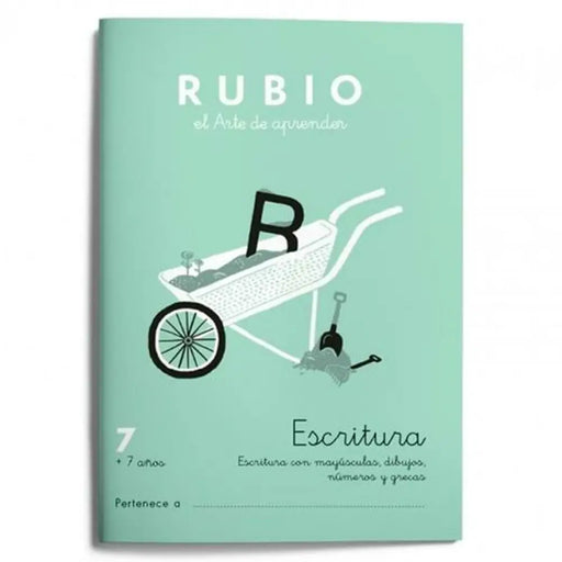 Writing and calligraphy notebook Rubio Nº07 A5 испански 20