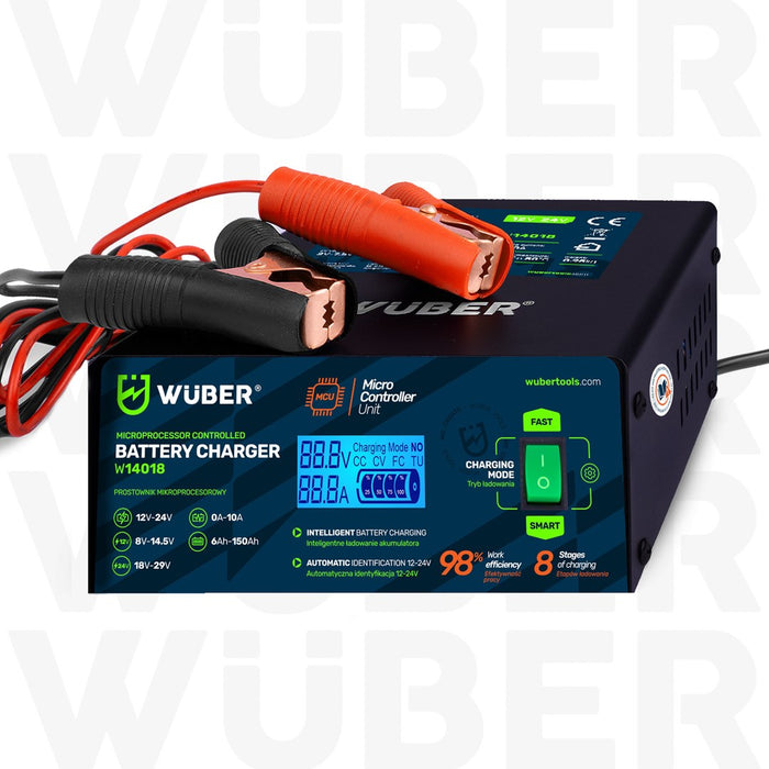 Самостоятелен микропроцесор 10A 6-150 Ah 2-24 V W14018 WUBER