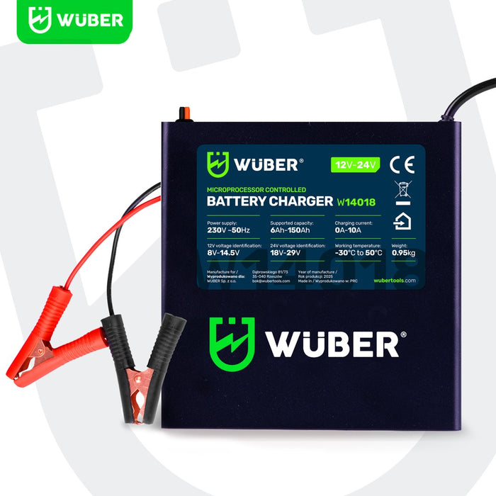 Самостоятелен микропроцесор 10A 6-150 Ah 2-24 V W14018 WUBER
