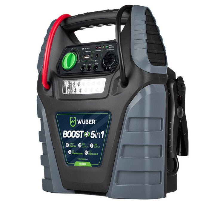 Бустер компресор 5в1 със стартиране W14270 WUBER