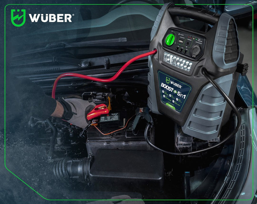 Бустер компресор 5в1 със стартиране W14270 WUBER