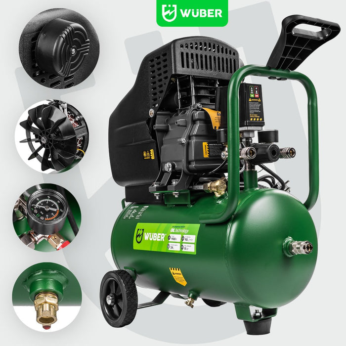 Маслен компресор 24L W54001 WUBER