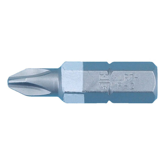 КОМПЛЕКТ БИТОВЕ 2 БРОЯ 25 MM WURTH PH2