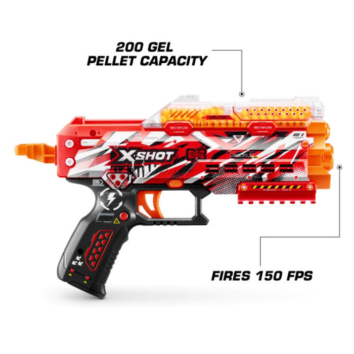 X Shot HYPER GEL 2 бластера с 6000 гел топчета 2 x Stinger