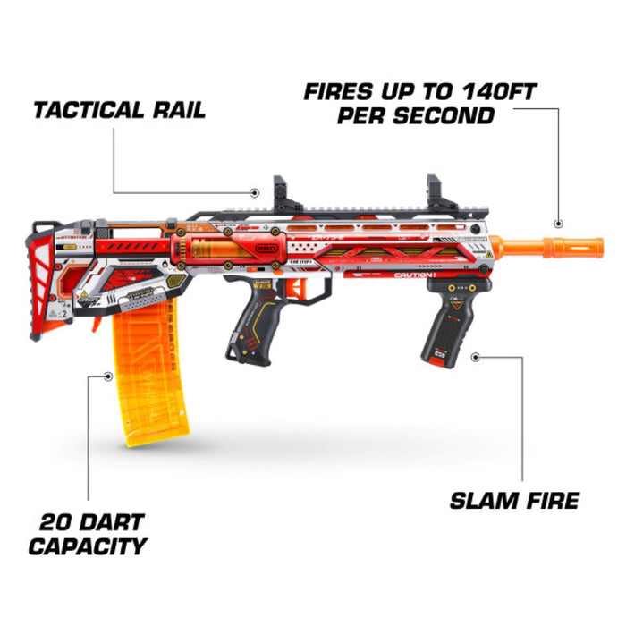 X Shot PRO SKINS Бластер с меки стрели Longshot
