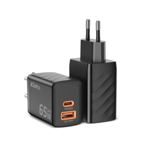 XBLITZ МРЕЖОВО ЗАРЯДНО УСТРОЙСТВО PD65W GAN3 XC2