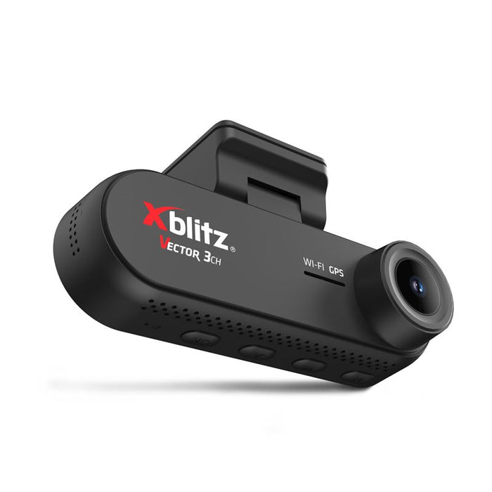XBLITZ VECTOR 3CH 3-КАНАЛЕН DVR С КАМЕРА ЗА ЗАДНО ВИЖДАНЕ, Wi-Fi И GPS
