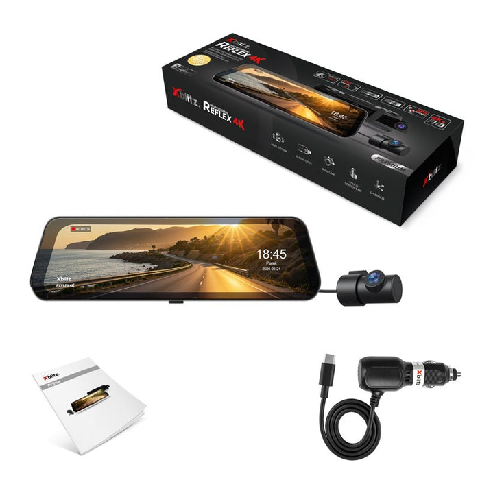 XBLITZ REFLEX 4K DVR 4K HDR PREMIUM С КАМЕРА НА МАРША АТРА, WI-FI Y GPS