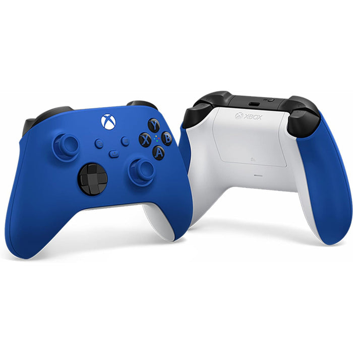 WIRELESS CONTROLLER XBOX SHOCK BLUE