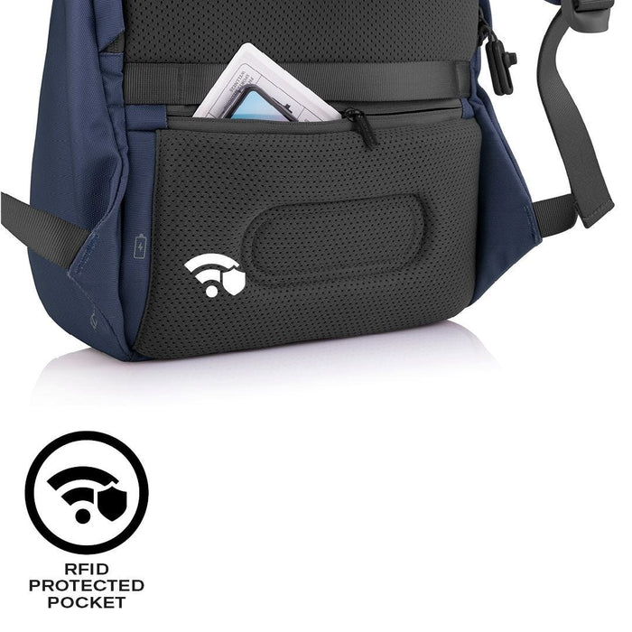 XD DESIGN РАНИЦА ПРОТИВ КРАЖБА BOBBY SOFT, ТЪМНОСИНЬО КАТАЛОГ: P705.795