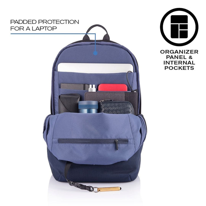 XD DESIGN РАНИЦА ПРОТИВ КРАЖБА BOBBY SOFT, ТЪМНОСИНЬО КАТАЛОГ: P705.795