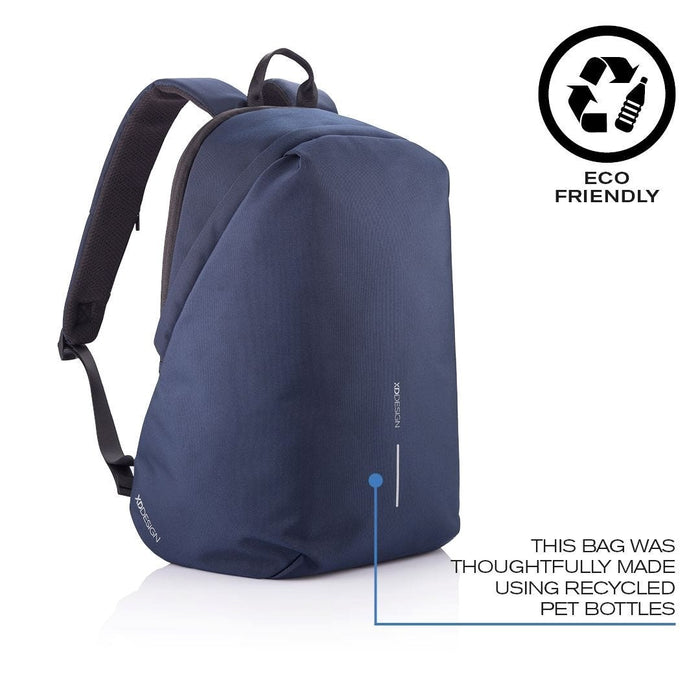 XD DESIGN РАНИЦА ПРОТИВ КРАЖБА BOBBY SOFT, ТЪМНОСИНЬО КАТАЛОГ: P705.795