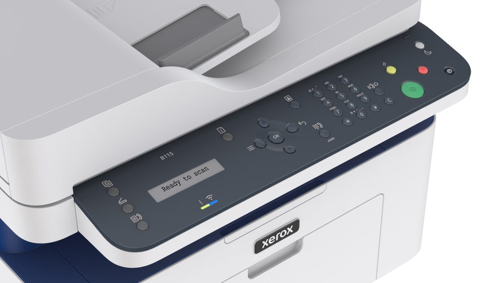 Монохроматично многофункционално устройство Xerox B115