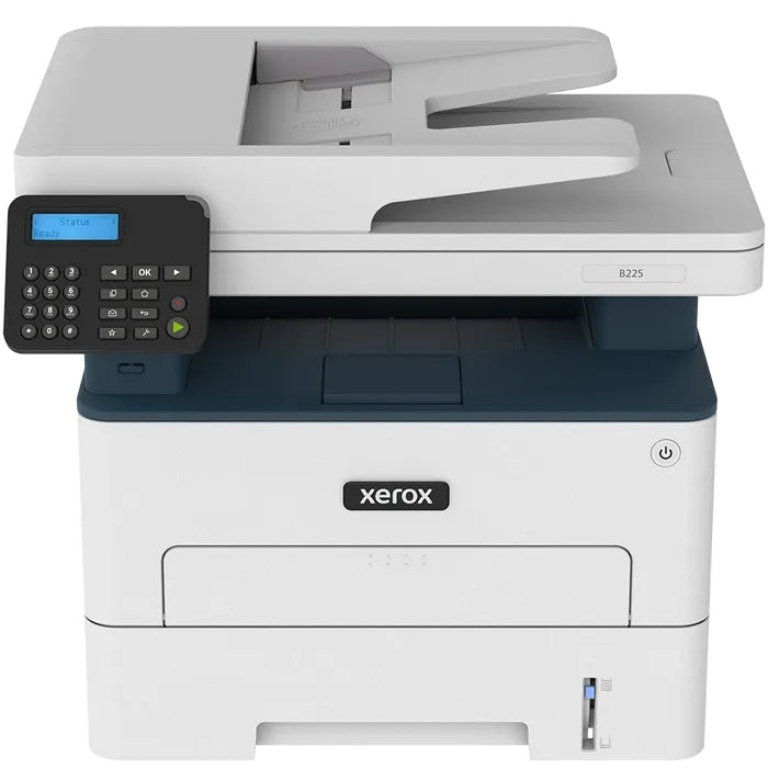 Laser multifunction device, Xerox B225 A4 mono 3 in 1 MFP 34ppm. Duplex, Network, WiFi