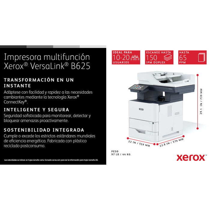 Мултифункционален принтер Xerox B625V_DN