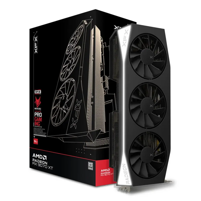 XFX Mercury Radeon RX 9070 XT Gaming Edition AMD 16 GB GDDR6