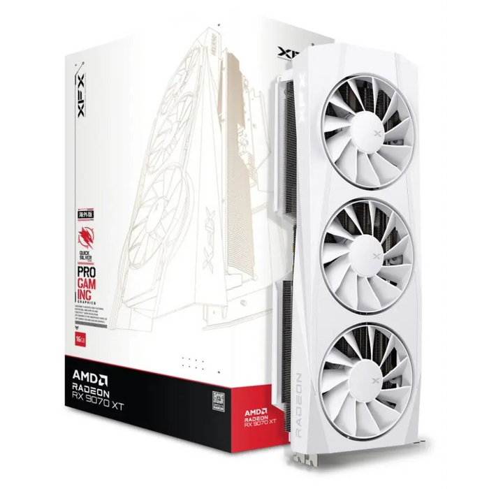 XFX Quicksilver Radeon RX 9070 XT Gaming Edition AMD 16 GB