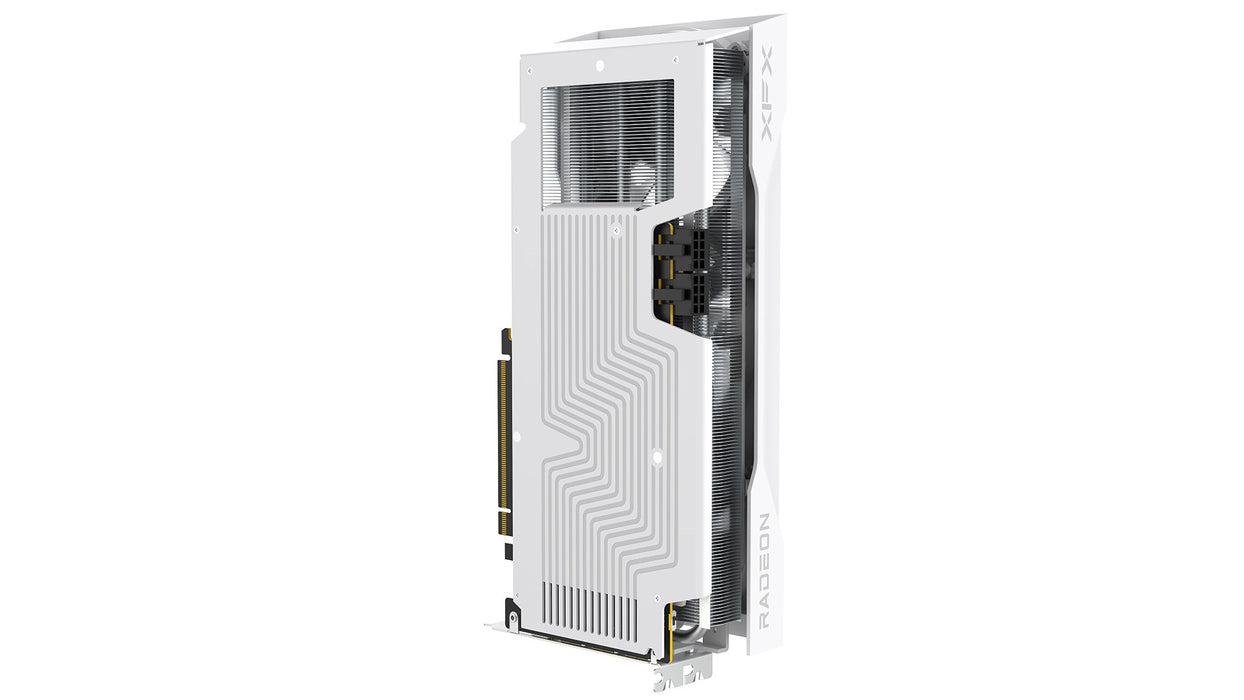 XFX Swift RX 9070GRE Бяла тривентилаторна 12GB видеокарта