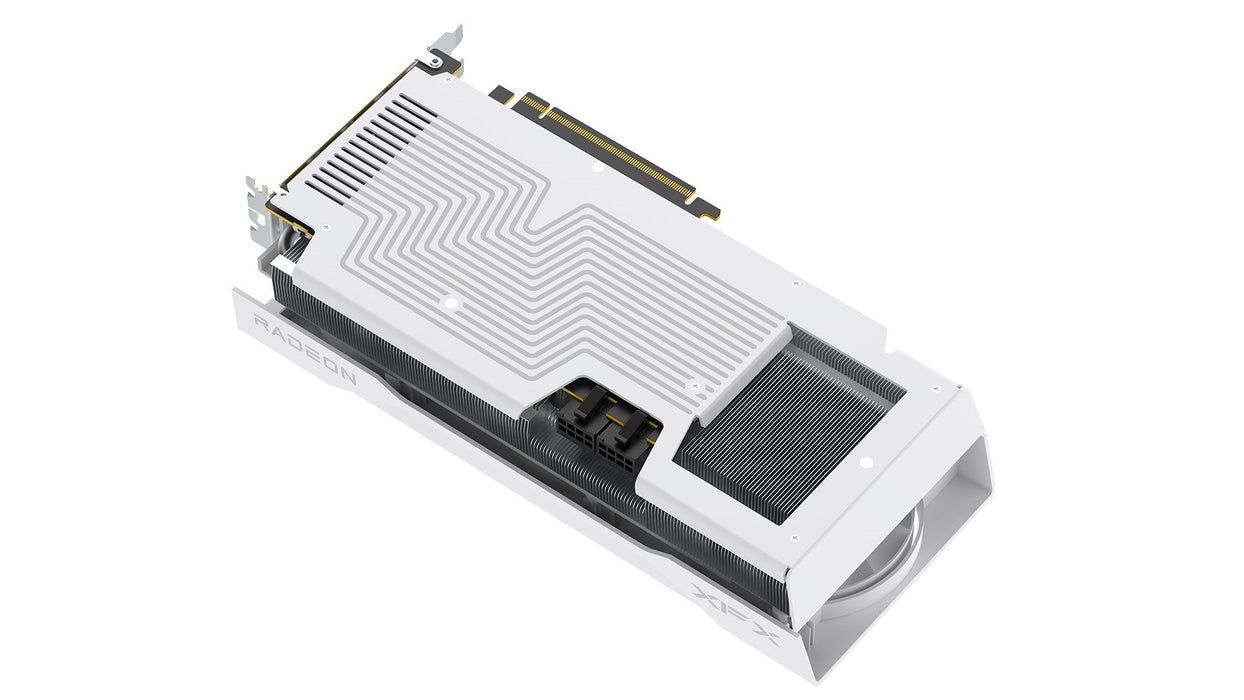 XFX Swift RX 9070GRE Бяла тривентилаторна 12GB видеокарта