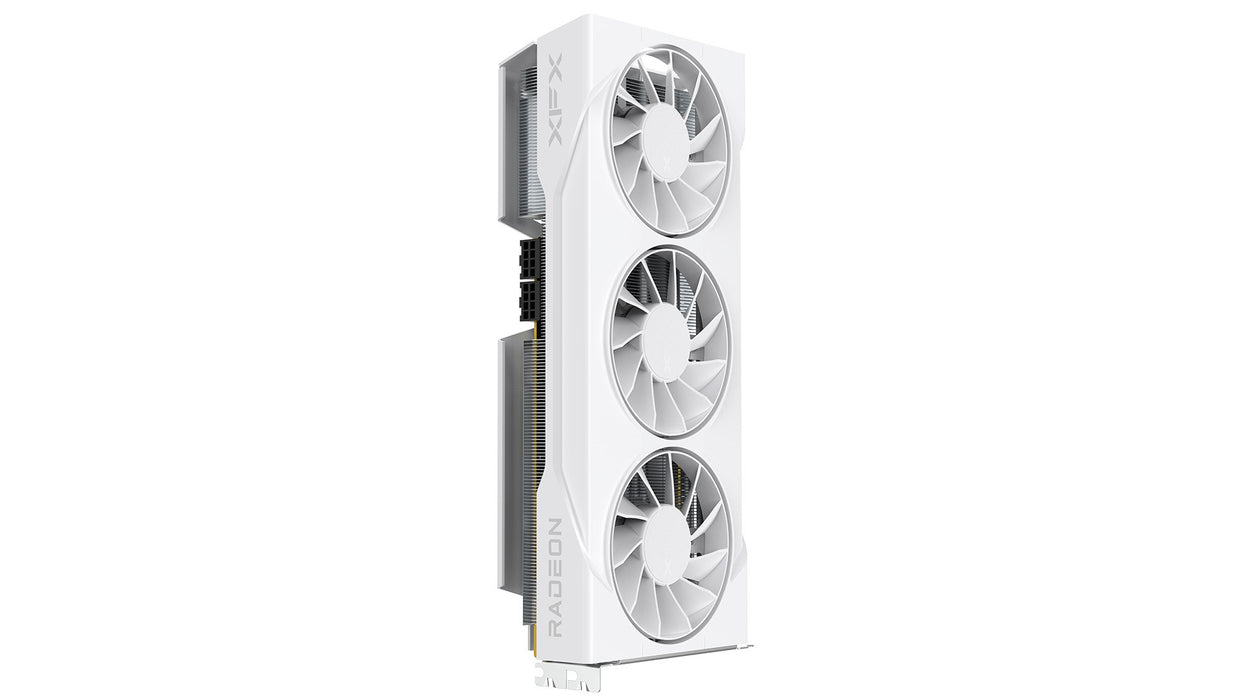 XFX Swift RX 9070GRE Бяла тривентилаторна 12GB видеокарта