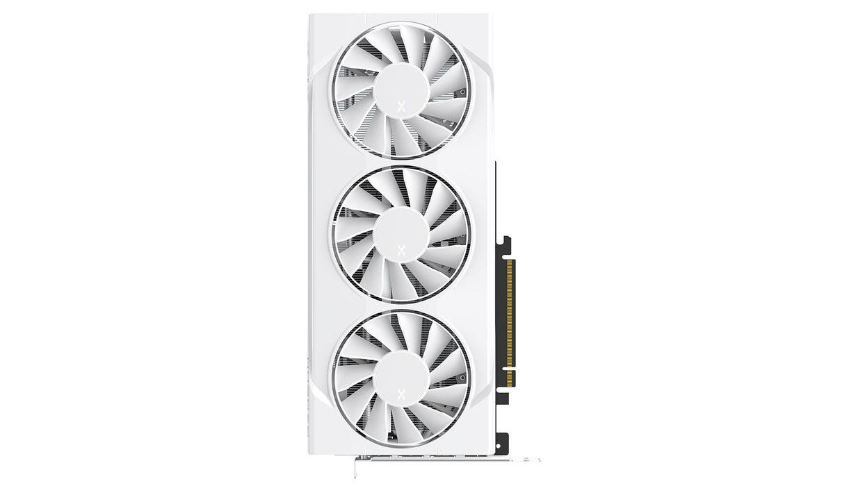 XFX Swift RX 9070GRE Бяла тривентилаторна 12GB видеокарта