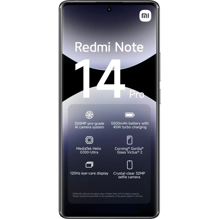 Xiaomi Redmi Note 14 Pro 4G Dual SIM 8GB RAM 256GB No