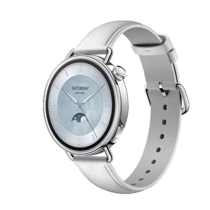 Xiaomi Watch S4 41mm White Leather Strap EU BHR07VUGL