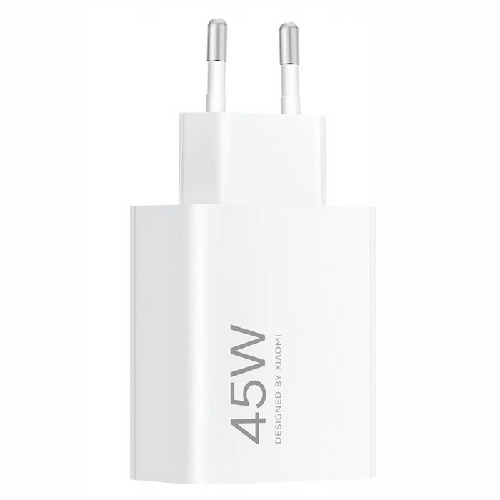 Стенно зарядно устройство Xiaomi MDY-17-EF 45W USB-A - бяло