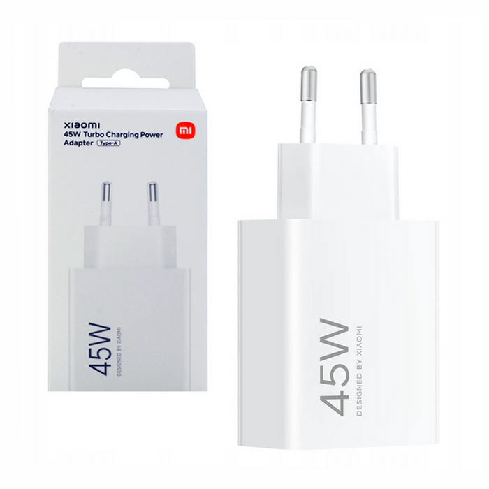 Стенно зарядно устройство Xiaomi MDY-17-EF 45W USB-A - бяло